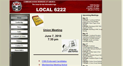 Desktop Screenshot of cwa6222.com